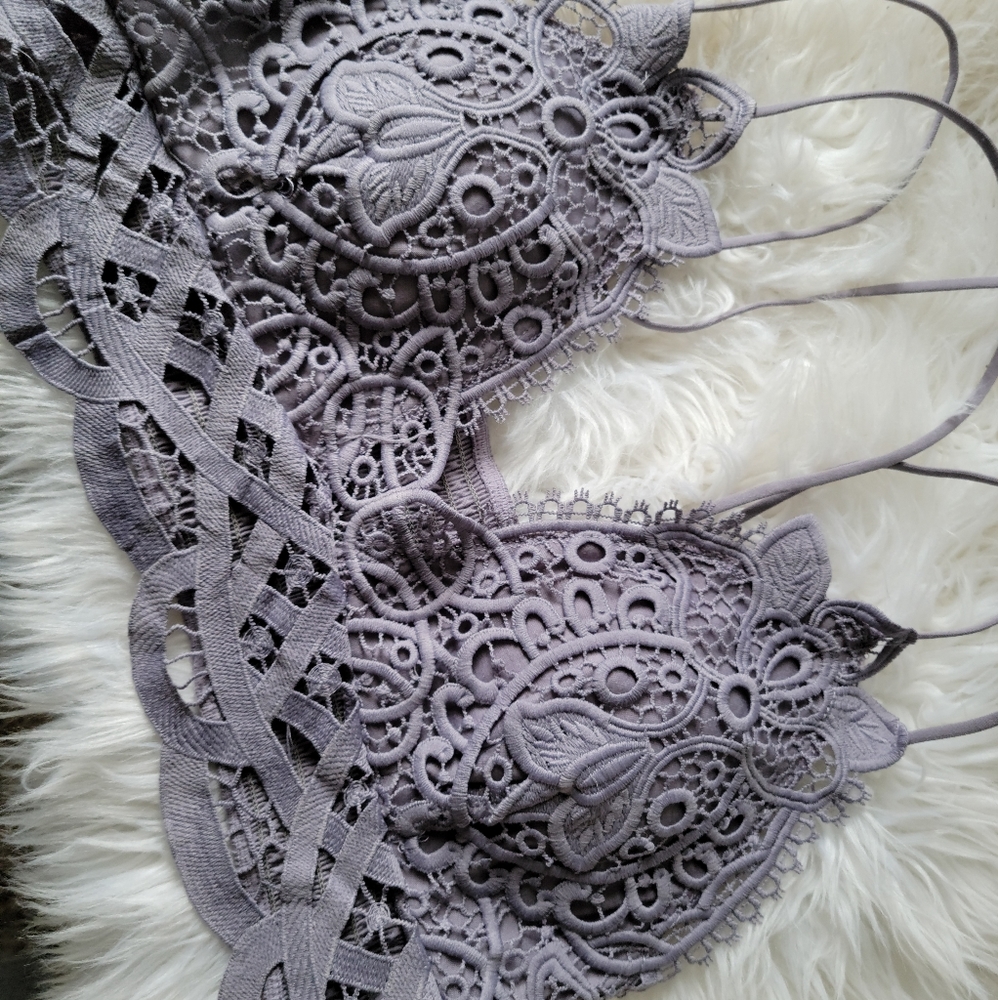 Lavender Lace Bralette